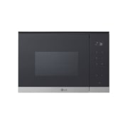 LG 25 liter Inbyggnadsmikrovågsugn i rostfritt stål med automatisk tillagning och grillfunktion, 900 W, 25 litran integroitu mikroaaltouuni ruostumattomasta teräksestä, Auto-Cook- ja grillitoiminto, 900 W, MG7Z2593D, thumbnail 1