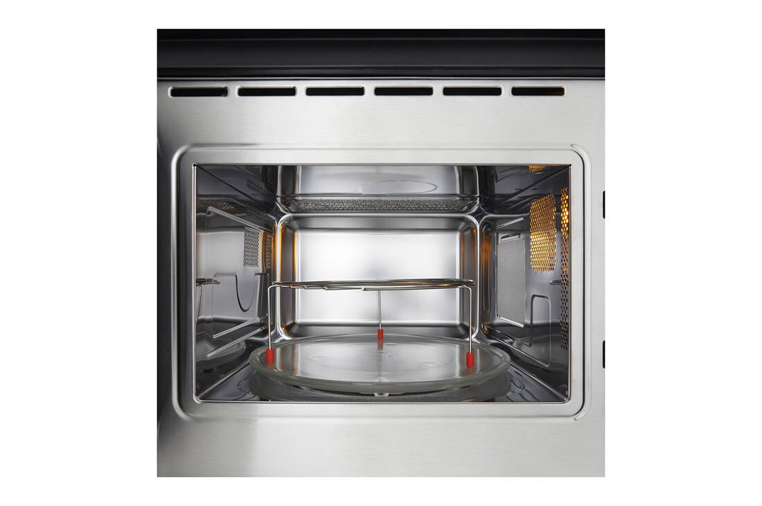 LG 25 litran integroitu mikroaaltouuni mattamusta teräs, Auto-Cook- ja grillitoiminto, 900 W, Left view, MG7Z2593B, thumbnail 3