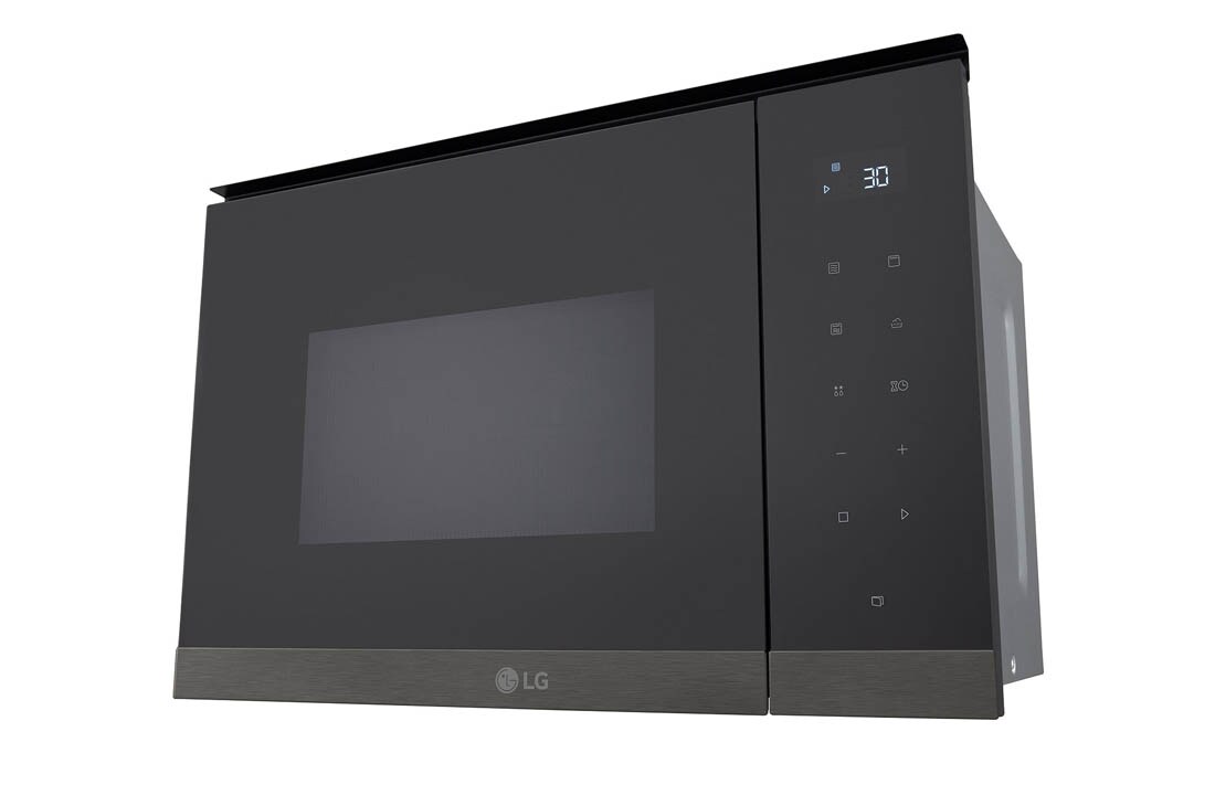 LG 25 litran integroitu mikroaaltouuni mattamusta teräs, Auto-Cook- ja grillitoiminto, 900 W, Grill view, MG7Z2593B, thumbnail 7