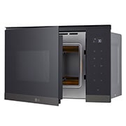 LG 25 litran integroitu mikroaaltouuni mattamusta teräs, Auto-Cook- ja grillitoiminto, 900 W, Top_Perspective, MG7Z2593B, thumbnail 6