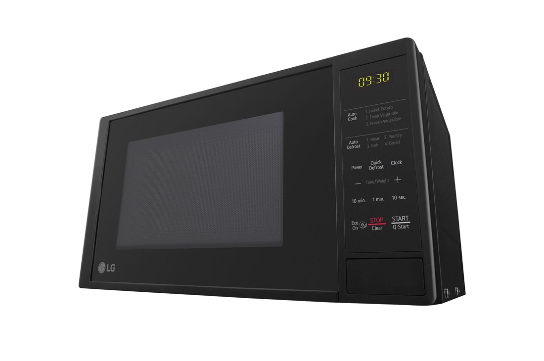 LG 20 liter Mikrovågsugn, left view, MS2042D, thumbnail 3