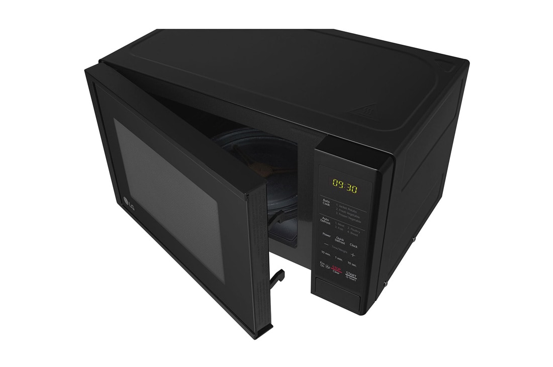 LG 20 liter Mikrovågsugn, open door top view, MS2042D, thumbnail 10