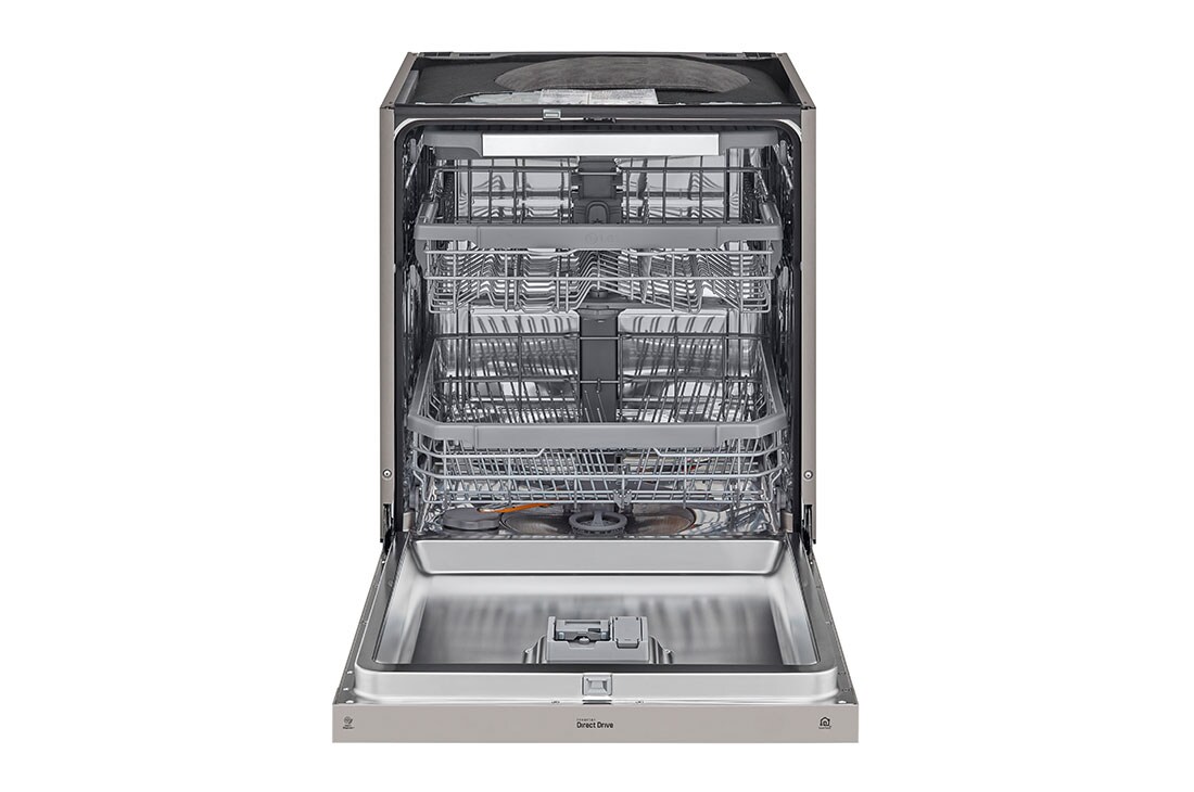 LG QuadWash™ Astianpesukone (Platinum Silver), Energialuokka D, jossa on Auto Open kuivausominaisuus ja Smart Diagnosis™ - Wi-Fi-yhteys, DU325FP, DU325FP, thumbnail 2