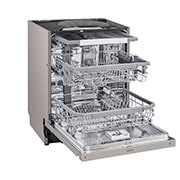 LG QuadWash™ Astianpesukone (Platinum Silver), Energialuokka D, jossa on Auto Open kuivausominaisuus ja Smart Diagnosis™ - Wi-Fi-yhteys, DU325FP, DU325FP, thumbnail 4