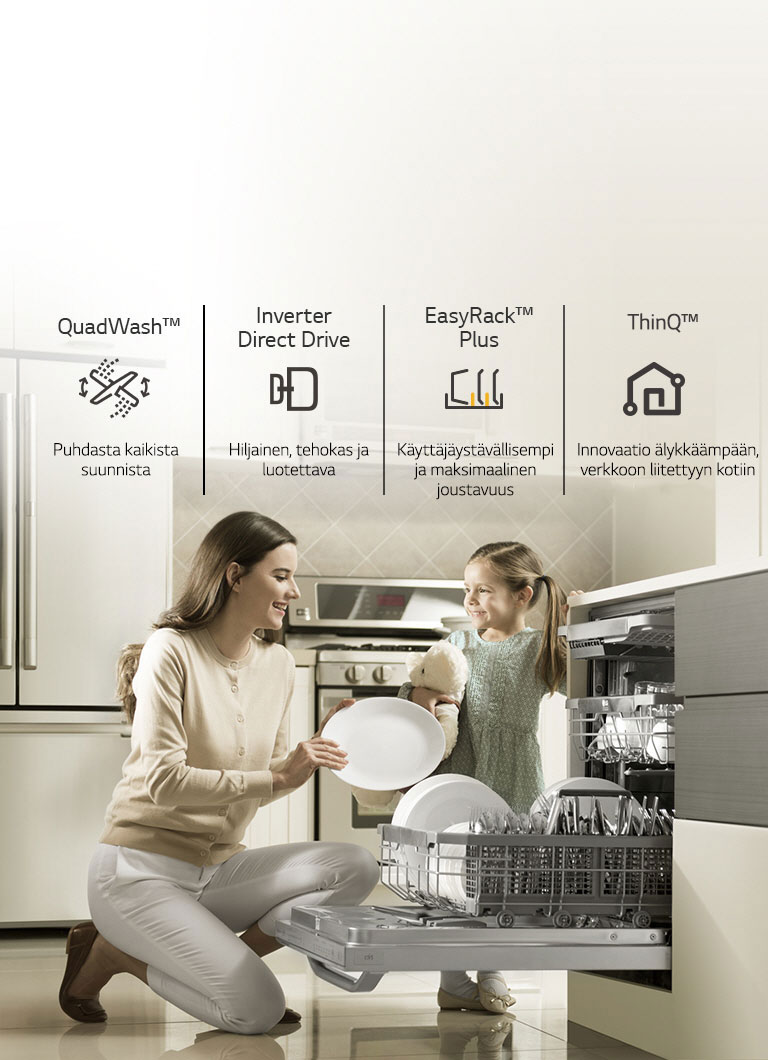 4 Syitä ostaa LG:n astianpesukone