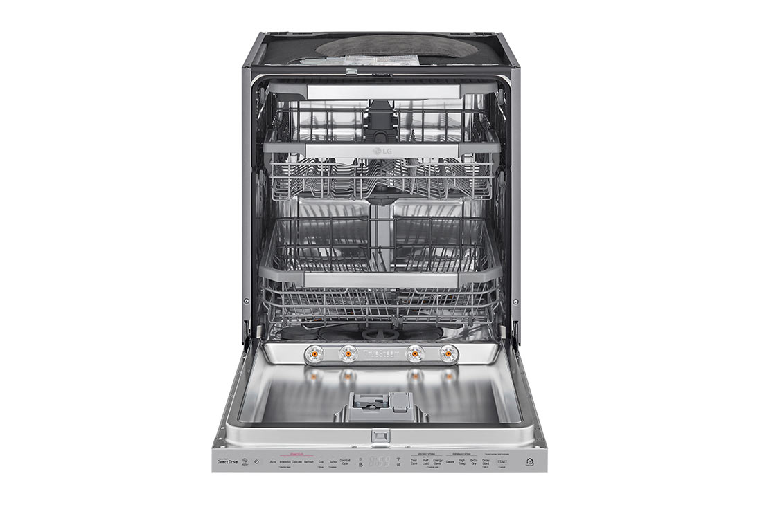 LG QuadWash ™ Astianpesukone (Noble Steel), Energialuokka D, jossa on Auto Open kuivausominaisuus ja Smart Diagnosis™ - Wi-Fi-yhteys, SDU527HS, thumbnail 2