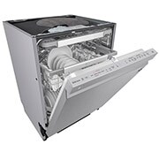 LG QuadWash ™ Astianpesukone (Noble Steel), Energialuokka D, jossa on Auto Open kuivausominaisuus ja Smart Diagnosis™ - Wi-Fi-yhteys, SDU527HS, thumbnail 11