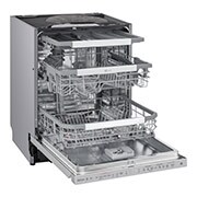 LG QuadWash ™ Astianpesukone (Noble Steel), Energialuokka D, jossa on Auto Open kuivausominaisuus ja Smart Diagnosis™ - Wi-Fi-yhteys, SDU527HS, thumbnail 4
