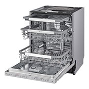 LG QuadWash ™ Astianpesukone (Noble Steel), Energialuokka D, jossa on Auto Open kuivausominaisuus ja Smart Diagnosis™ - Wi-Fi-yhteys, SDU527HS, thumbnail 6
