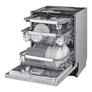 LG QuadWash ™ Astianpesukone (Noble Steel), Energialuokka D, jossa on Auto Open kuivausominaisuus ja Smart Diagnosis™ - Wi-Fi-yhteys, SDU527HS, thumbnail 7