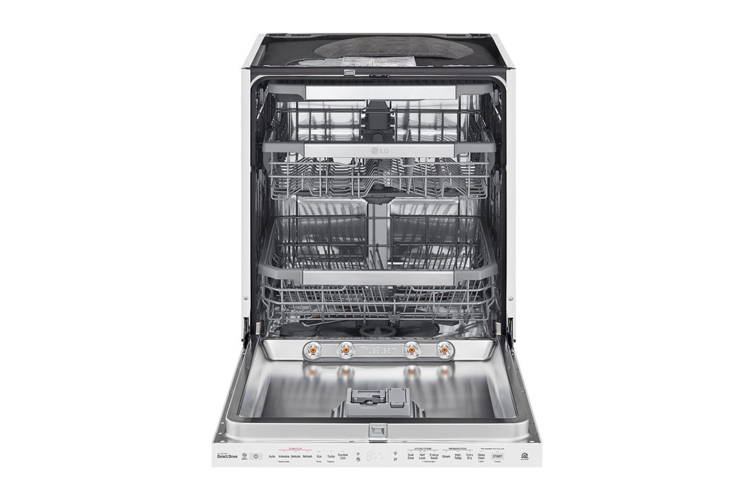 LG QuadWash ™ Astianpesukone (Valkonen), Energialuokka D, jossa on Auto Open kuivausominaisuus ja Smart Diagnosis™ - Wi-Fi-yhteys, SDU527HW, thumbnail 2