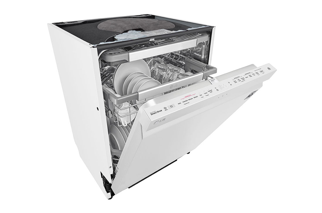 LG QuadWash ™ Astianpesukone (Valkonen), Energialuokka D, jossa on Auto Open kuivausominaisuus ja Smart Diagnosis™ - Wi-Fi-yhteys, SDU527HW, thumbnail 11