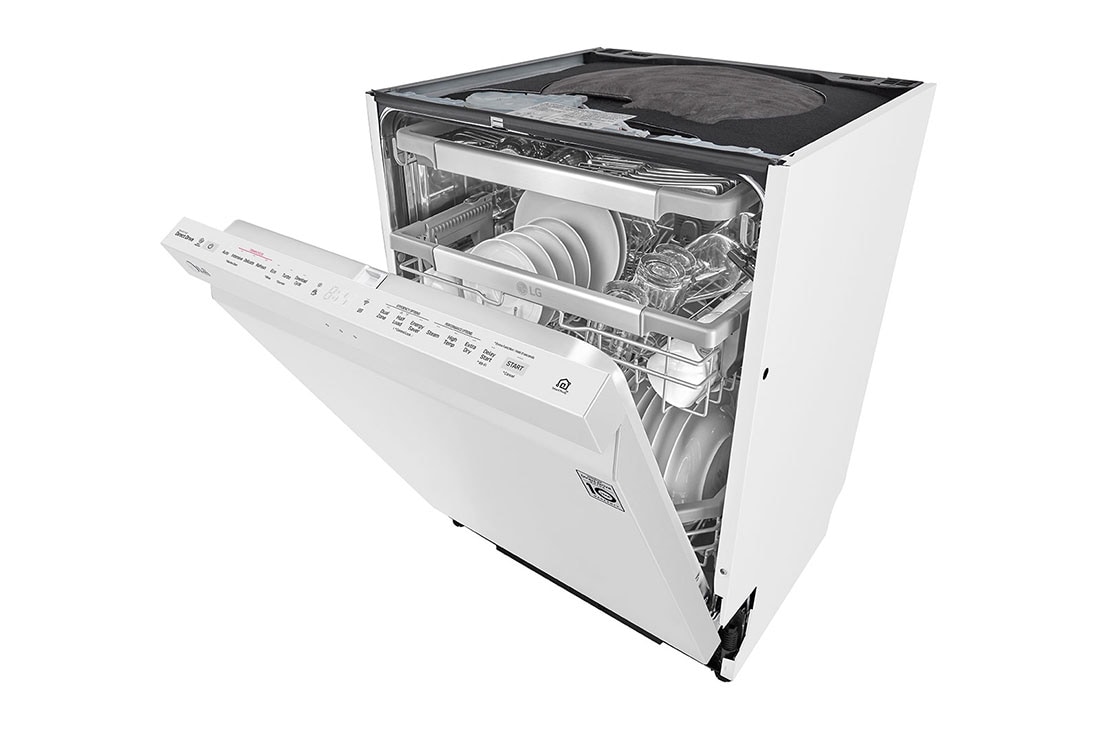 LG QuadWash ™ Astianpesukone (Valkonen), Energialuokka D, jossa on Auto Open kuivausominaisuus ja Smart Diagnosis™ - Wi-Fi-yhteys, SDU527HW, thumbnail 12