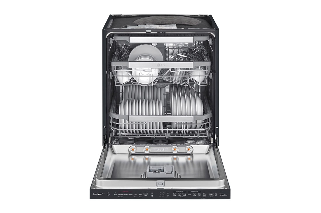 LG QuadWash™ Astianpesukone (Matte Black Stainless Steel), Energialuokka C, jossa on Auto Open kuivausominaisuus ja Smart Diagnosis™ - Wi-Fi-yhteys, SDU557HM, SDU557HM, thumbnail 3