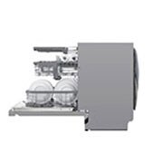 LG  LG QuadWash ™ Astianpesukone (Noble Steel), Energialuokka C, jossa on Auto Open kuivausominaisuus ja Smart Diagnosis™ - Wi-Fi-yhteys, SDU557HS, SDU557HS, thumbnail 8