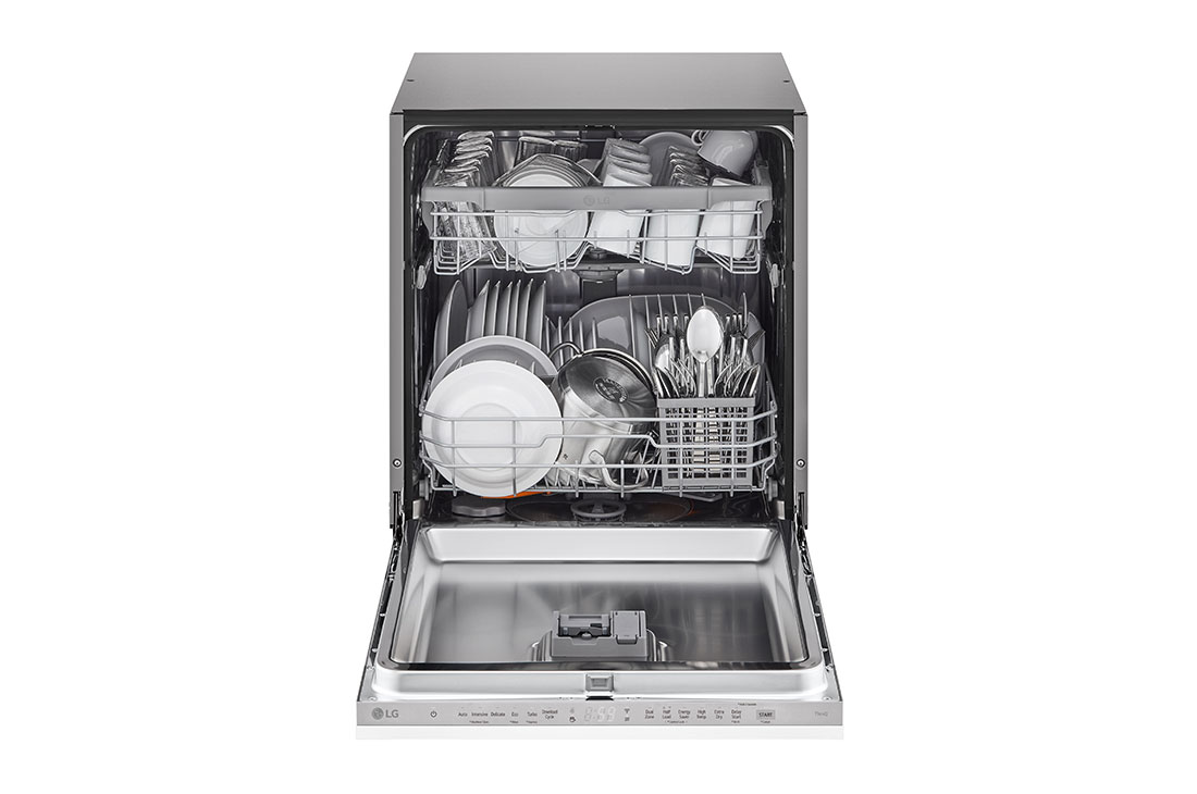 LG QuadWash™ Astianpesukone (Integroitava), Energialuokka D ja Smart Diagnosis™ - Wi-Fi-yhteys, Etuovi auki laivoilla, DB242TX, thumbnail 3