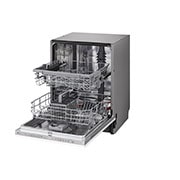 LG QuadWash™ Astianpesukone (Integroitava), Energialuokka D ja Smart Diagnosis™ - Wi-Fi-yhteys, Oikean puolen ovi auki, DB242TX, thumbnail 8