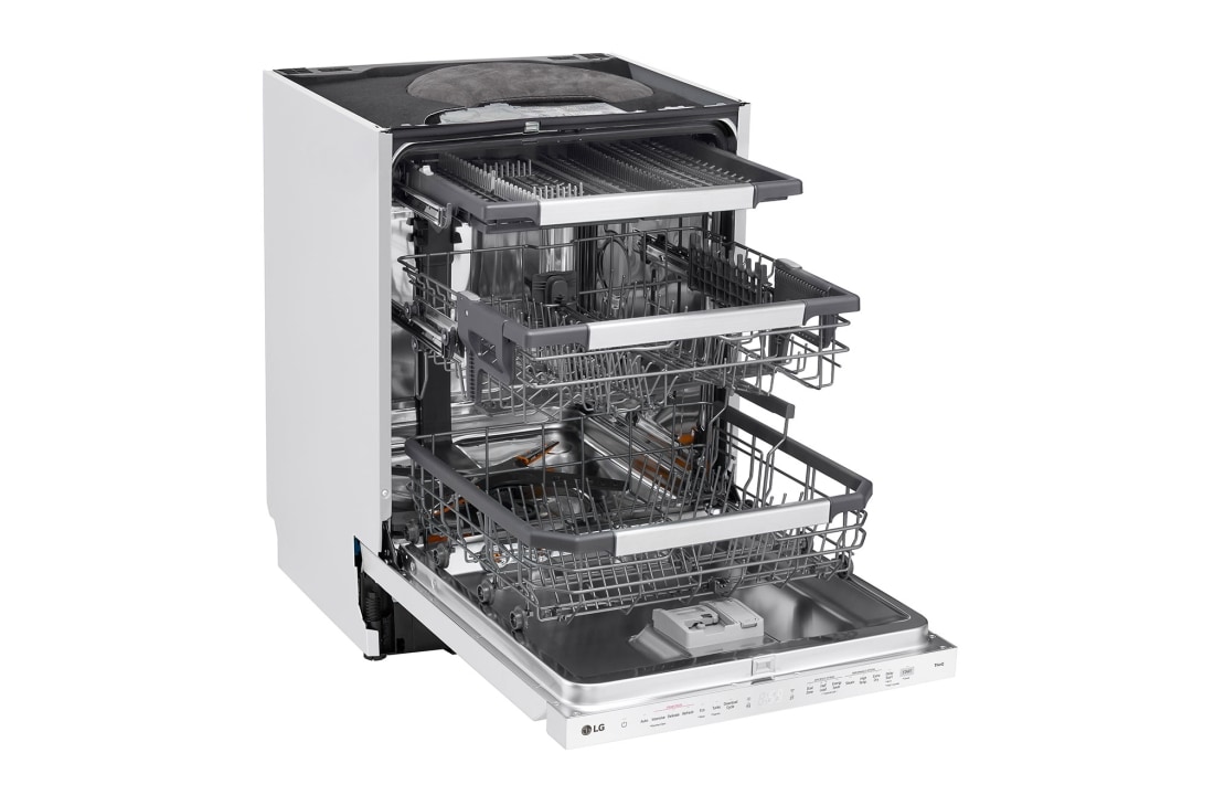 LG 14 Paikka-asetukset QuadWash™ astianpesukone TrueSteam™-ominaisuudella A-10%-energia, QuadWash™, SDU587HH, thumbnail 4