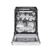 LG 14 Paikka-asetukset QuadWash™ astianpesukone TrueSteam™-ominaisuudella A-10%-energia, Avoin etunäkymä mallista DUC237HVS, SDU587HH, thumbnail 2