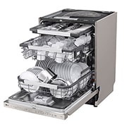 LG 14 Paikka-asetukset QuadWash™ Sisäänrakennettu astianpesukone TrueSteam™-ominaisuudella A-10%-energia, Auto Open Dry, SDU587HV, thumbnail 5