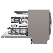 LG 14 Paikka-asetukset QuadWash™ Sisäänrakennettu astianpesukone TrueSteam™-ominaisuudella A-10%-energia, Avoin sivunäkymä oikealta mallista SDU587HV, SDU587HV, thumbnail 12