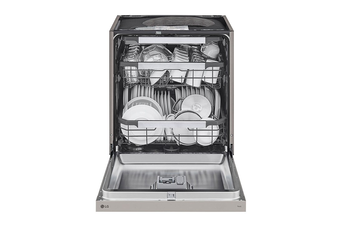 LG 14 Paikka-asetukset QuadWash™ Sisäänrakennettu astianpesukone A-10%-energia, QuadWash™, DU386FV, thumbnail 3