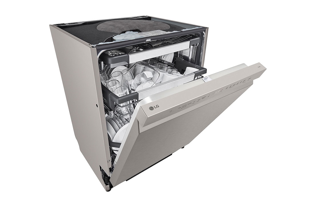 LG 14 Paikka-asetukset QuadWash™ Sisäänrakennettu astianpesukone A-10%-energia, Ylänäkymä mallista DU386FV, DU386FV, thumbnail 6