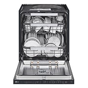 LG 14 Paikka-asetukset QuadWash™ Sisäänrakennettu astianpesukone TrueSteam™-ominaisuudella A-10%-energia, TrueSteam™, SDU587HM, thumbnail 3