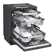 LG 14 Paikka-asetukset QuadWash™ Sisäänrakennettu astianpesukone TrueSteam™-ominaisuudella A-10%-energia, Auto Open Dry, SDU587HM, thumbnail 5
