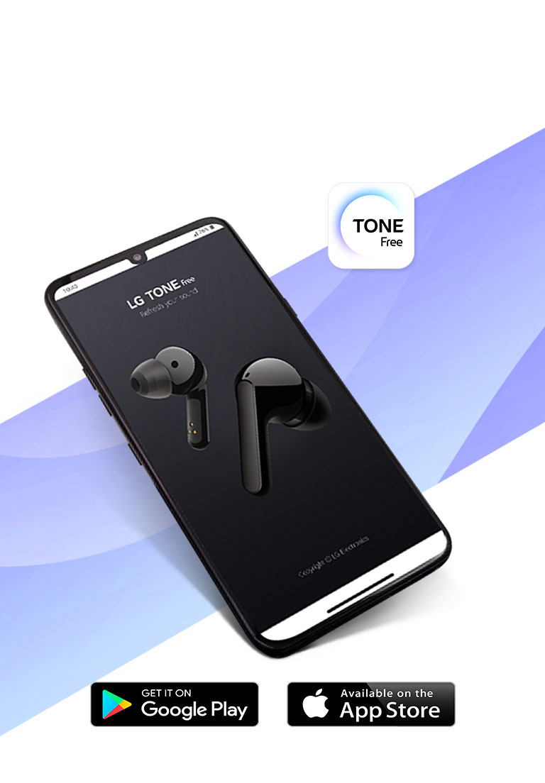 Siirry LG TONE Free App -minisivulle.