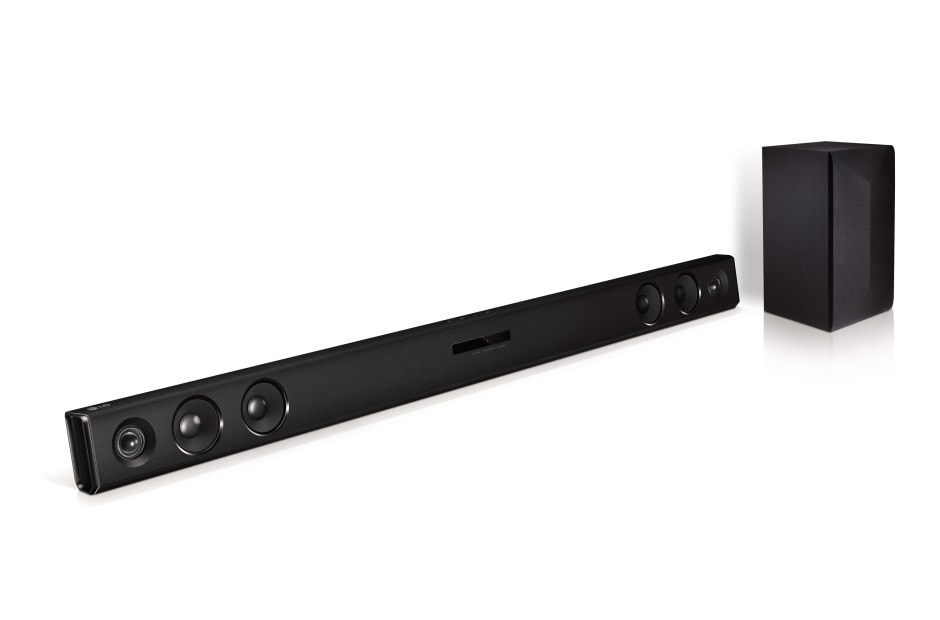 LG 2.1-kanavainen 300W Soundbar langattomalla subwooferilla ja Bluetooth®-yhdistettävyydellä, LAS454B, thumbnail 2