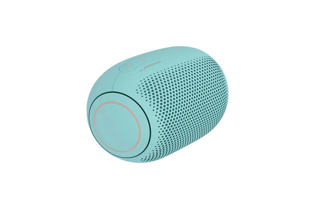 LG XBOOM Go PL2B, LG XBOOMGo PL2B, Diagonal view with the left side of LG XBOOM Go angled forward., PL2B, PL2B, thumbnail 10