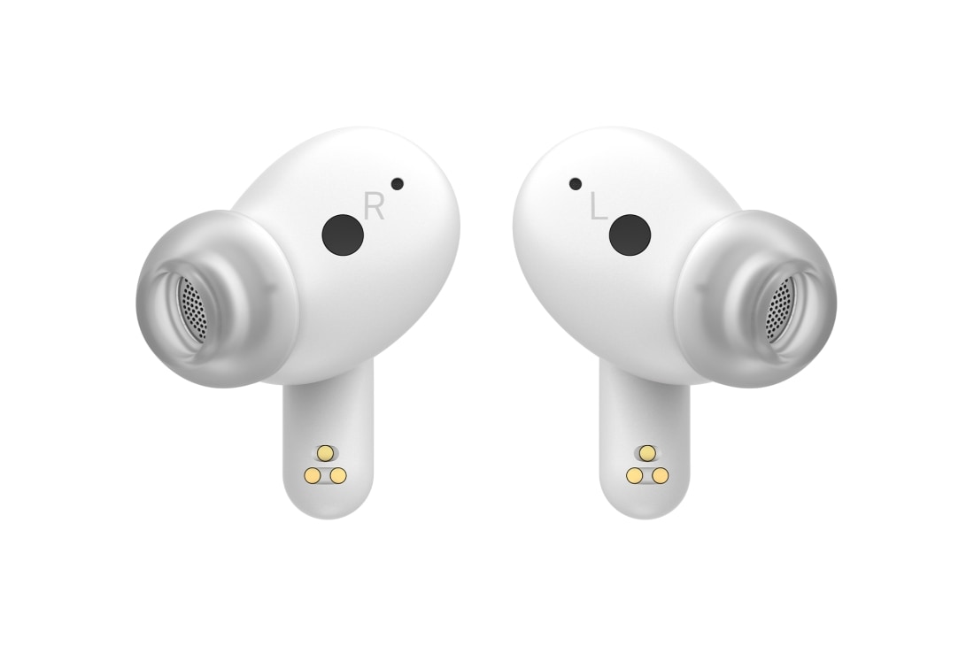 LG TONE Free FP8W, Kahden nappikuulokkeen kärkien takaosat toisiaan kohti, kuvattu takaapäin, TONE-FP8W, thumbnail 4