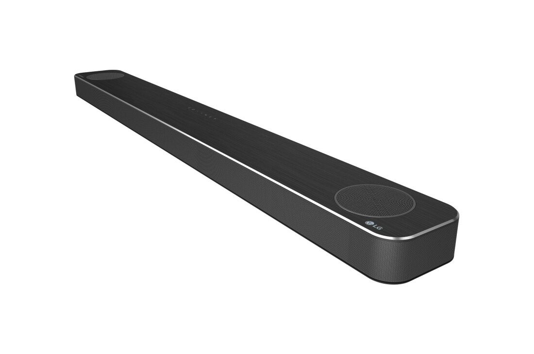 LG Soundbar SPD75YA, vinottainen kuva, jossa oikea reuna on edessä, SPD75YA, thumbnail 10