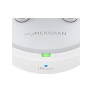 LG TONE Free FP9W, Telakan etuosa on lähikuvassa ja latausvalo on päällä., TONE-FP9W, thumbnail 10