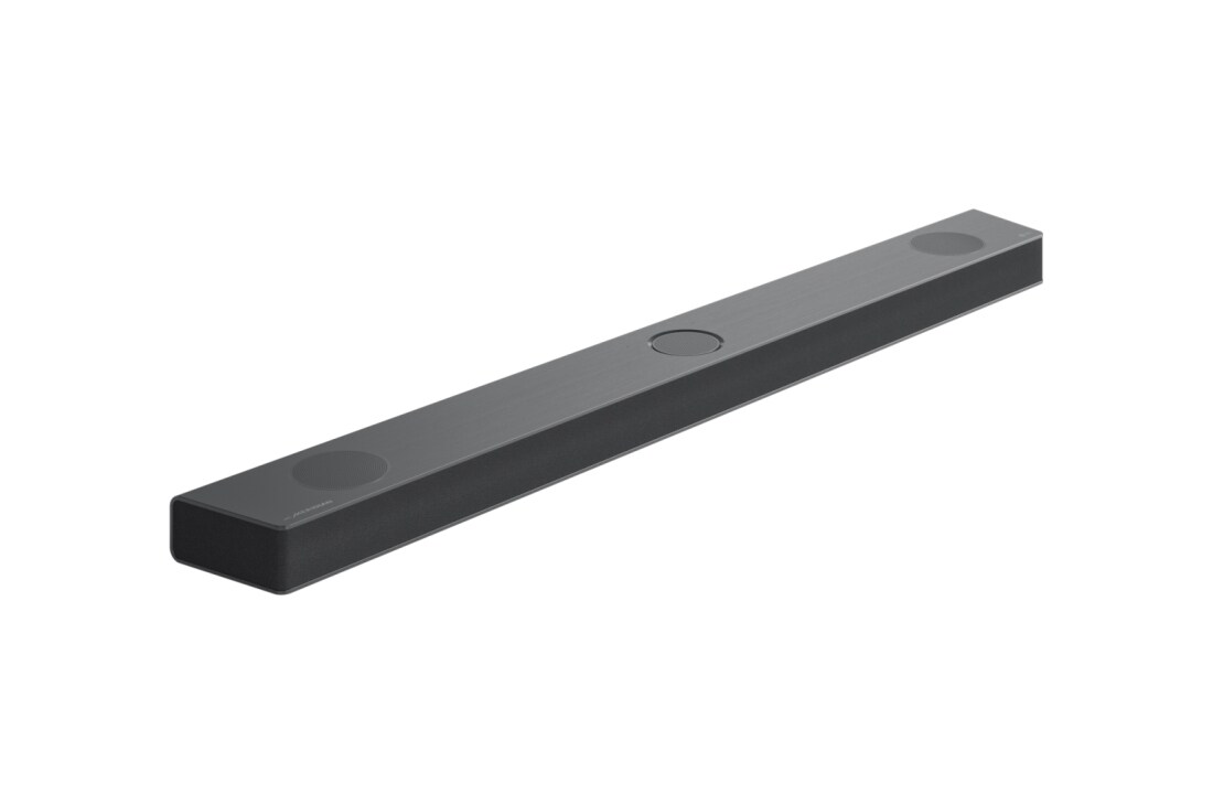 LG Soundbar S95QR, vinottainen kuva, jossa vasen reuna on edessä, S95QR, thumbnail 9