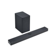 LG Soundbar SC9S, Äänipalkin ja wooferin kuva 45 asteen sivukulmasta, SC9S, thumbnail 5