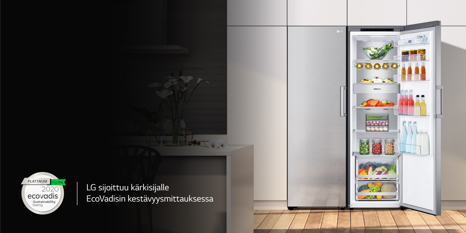 Pidä ruoka tuoreena pidempään ja vähennä ruokahävikkiä