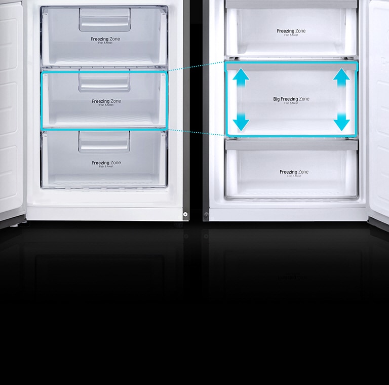 Suurennettu pakastin