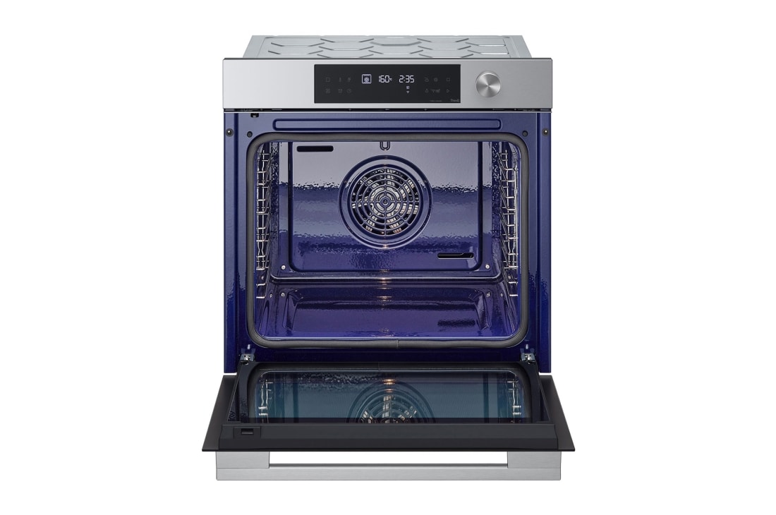 LG 76L A+, Inbyggnadsugn i rostfritt stål med InstaView™ och 10 min EasyClean samt teleskopskenor , 76L A+, integroitu ruostumattomasta teräksestä valmistettu uuni, jossa on InstaView, Blue EasyClean -puhdistusjärjestelmä ja teleskooppikiskot, WSED7613S, thumbnail 6