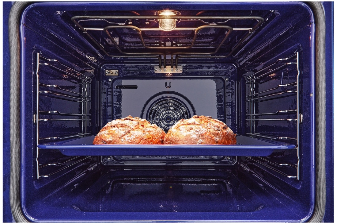 LG 76L A+, Inbyggnadsugn i rostfritt stål med InstaView™ och 10 min EasyClean samt teleskopskenor , 76L A+, integroitu ruostumattomasta teräksestä valmistettu uuni, jossa on InstaView, Blue EasyClean -puhdistusjärjestelmä ja teleskooppikiskot, WSED7613S, thumbnail 9