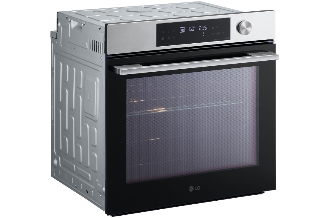 LG 76L A+, Inbyggnadsugn i rostfritt stål med InstaView™ och 10 min EasyClean samt teleskopskenor , 76L A+, integroitu ruostumattomasta teräksestä valmistettu uuni, jossa on InstaView, Blue EasyClean -puhdistusjärjestelmä ja teleskooppikiskot, WSED7613S, thumbnail 13