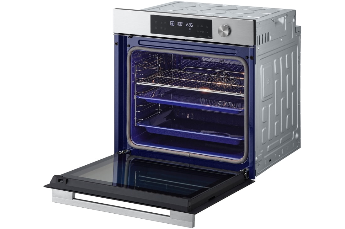 LG 76L A+, Inbyggnadsugn i rostfritt stål med InstaView™ och 10 min EasyClean samt teleskopskenor , 76L A+, integroitu ruostumattomasta teräksestä valmistettu uuni, jossa on InstaView, Blue EasyClean -puhdistusjärjestelmä ja teleskooppikiskot, WSED7613S, thumbnail 17