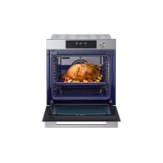LG 76L A+, Inbyggnadsugn i rostfritt stål med InstaView™ och 10 min EasyClean samt teleskopskenor , 76L A+, integroitu ruostumattomasta teräksestä valmistettu uuni, jossa on InstaView, Blue EasyClean -puhdistusjärjestelmä ja teleskooppikiskot, WSED7613S, thumbnail 4