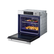 LG 76L A+, Inbyggnadsugn i rostfritt stål med InstaView™ och 10 min EasyClean samt teleskopskenor , 76L A+, integroitu ruostumattomasta teräksestä valmistettu uuni, jossa on InstaView, Blue EasyClean -puhdistusjärjestelmä ja teleskooppikiskot, WSED7613S, thumbnail 16