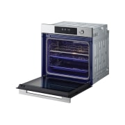 LG 76L A+, Inbyggnadsugn i rostfritt stål med InstaView™ och 10 min EasyClean samt teleskopskenor , 76L A+, integroitu ruostumattomasta teräksestä valmistettu uuni, jossa on InstaView, Blue EasyClean -puhdistusjärjestelmä ja teleskooppikiskot, WSED7613S, thumbnail 17