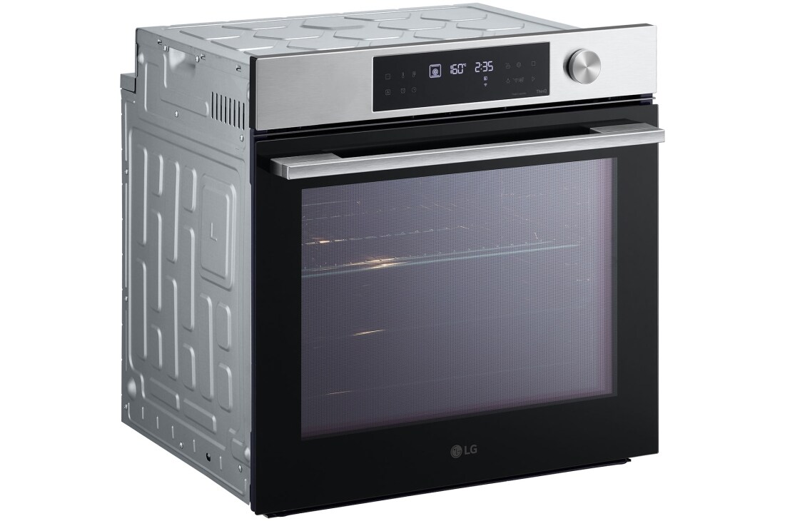 LG 76 litran A+-tehoinen, ruostumattomasta teräksestä valmistettu integroitava uuni, jossa InstaView™ ja 10 minuutin EasyClean-puhdistustoiminto, 76L A+, integroitu ruostumattomasta teräksestä valmistettu uuni, jossa on InstaView, Blue EasyClean -puhdistusjärjestelmä ja teleskooppikiskot, WSED7612S, thumbnail 13