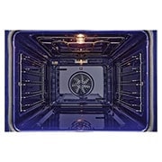 LG 76L A+, Sisäänrakennettu uuni mattamustaa terästä, InstaView™-toiminto, 10 minuutin EasyClean-puhdistus ja teleskooppikiskot, 76L A+, integroitu ruostumattomasta teräksestä valmistettu uuni, jossa on InstaView, Blue EasyClean -puhdistusjärjestelmä ja teleskooppikiskot, WS7D7632WB, thumbnail 10