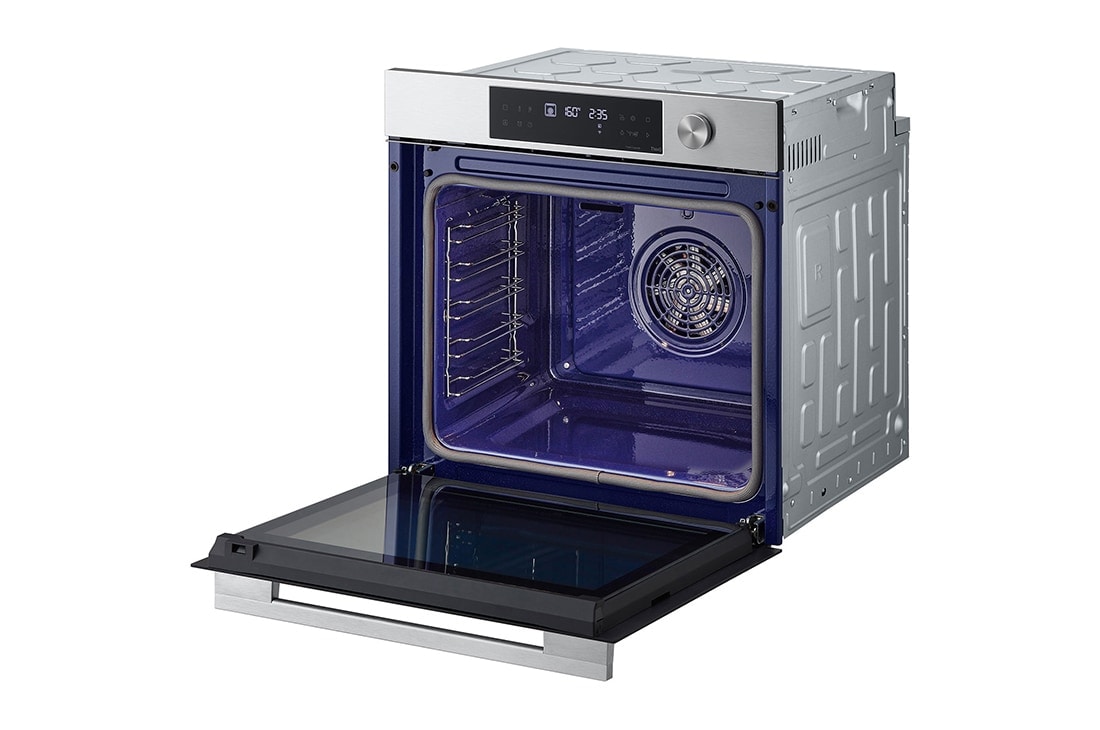 LG 76L A+, sisäänrakennettava uuni mattamustaa terästä, InstaView™ ja 10 minuutin EasyClean-puhdistustoiminto, 76L A+, integroitu ruostumattomasta teräksestä valmistettu uuni, jossa on InstaView, Blue EasyClean -puhdistusjärjestelmä ja teleskooppikiskot, WS7D7631WB, thumbnail 18