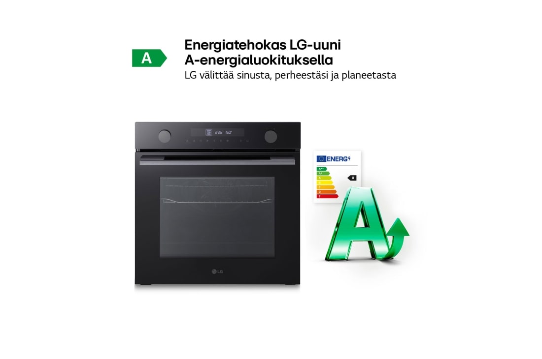 LG Pyrolyysiuuni - LG WS5D7230G, 72L, Energia A, Kiertoilmauuni, Musta, Pyrolyysiuuni - LG WS5D7230G, 72L, Energia A, Kiertoilmauuni, Musta, CWS5D7230G, thumbnail 9